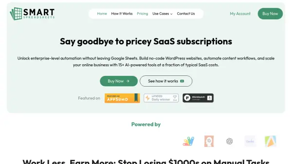 Smart Spreadsheets