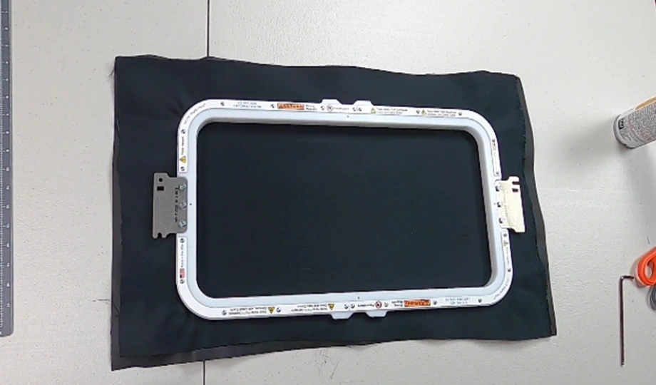Patch Digitizing 2 Setup Hoop for PAtch