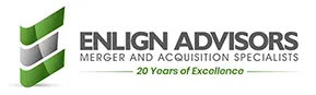 ENLIGN Advisors Logo with 20 Years of Excellence Tagline