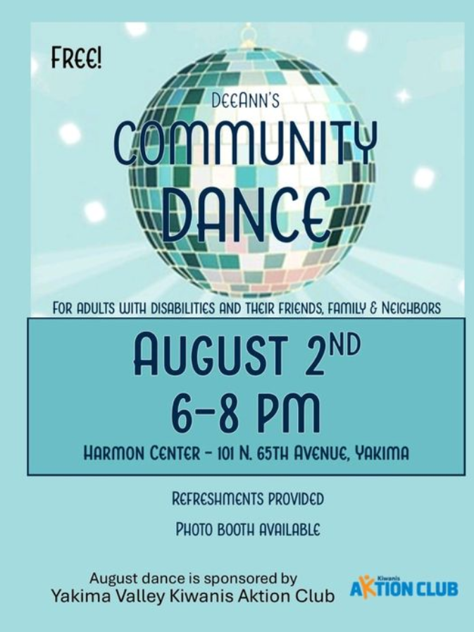 JOIN US AT "DeeAnn's Community Dance"