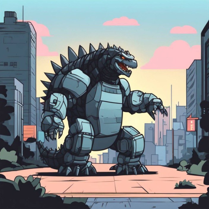 grokzilla.eth Ethereum Name Service (ENS and .eth domain) PFP