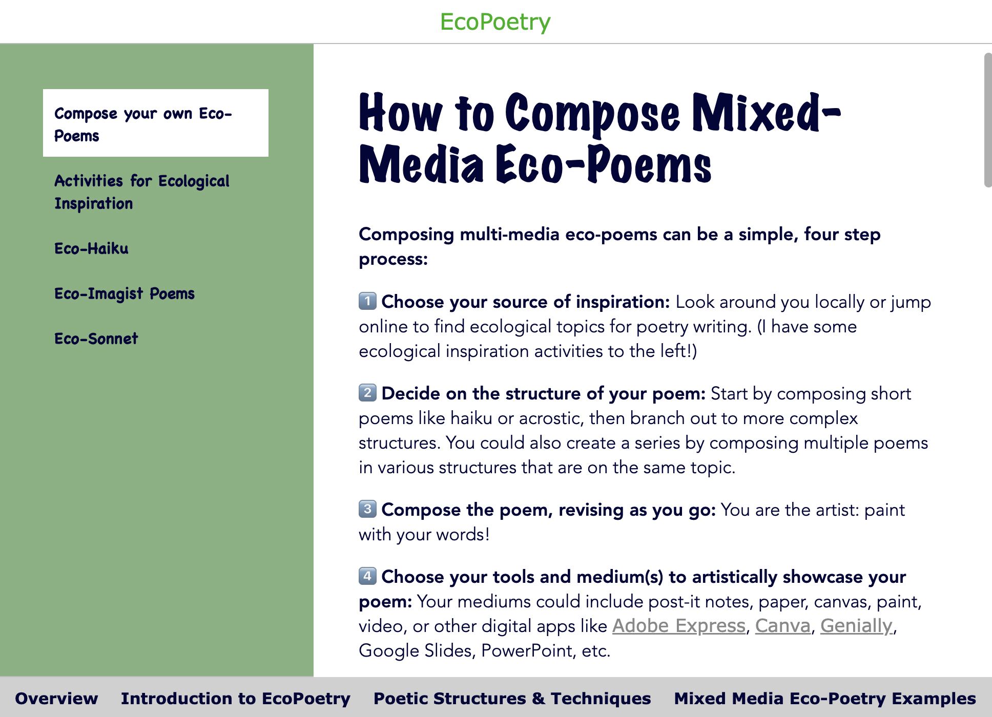 web quest examples for interactive learning