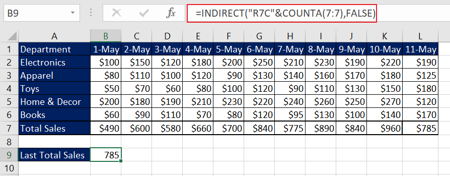 Excel INDIRECT Function – How To Use 19 Using INDIRECT Function with R1C1 Referencing