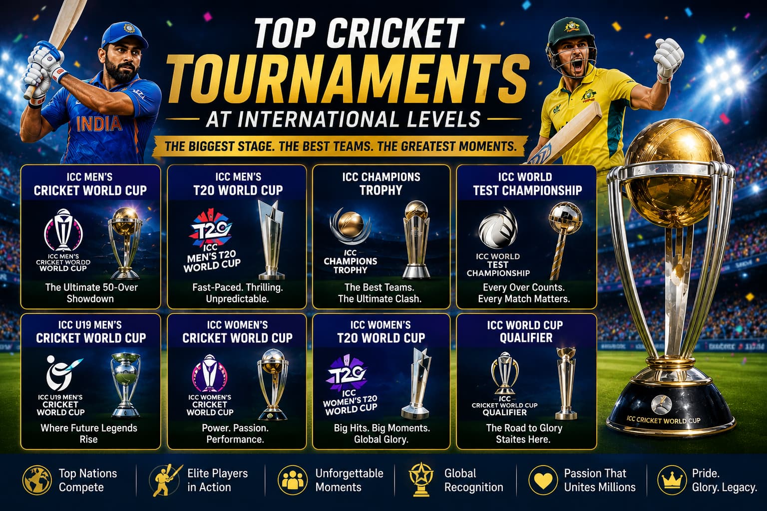 Tournaments at International Level