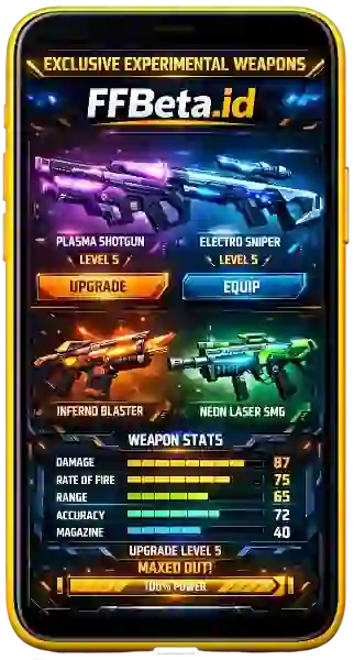 Exclusive Experimental Weapons