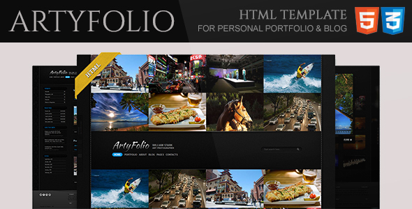 ArtyFolio HTML Template