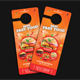 Restaurant Door Hanger