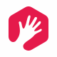 Hexagon Hand Logo