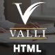 Valli - Corporate and Business One Page Responsive HTML Template