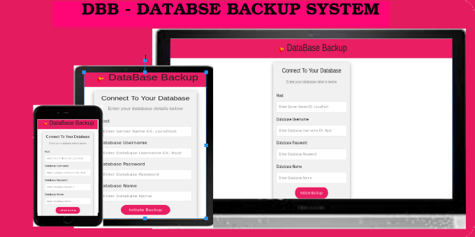 DBB - DataBase Backup System