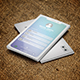 White Smartphone Business Card.