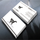 White Business Card
