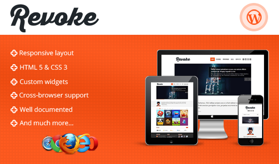 Revoke - Responsive WordPress Theme