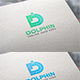 Dolphin D Letter Logo