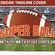 Super Ball Football Facebook Timeline Cover 2