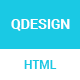 QDesign - Parallax One Page HTML Template