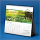 Square Desk Calendar 2020
