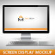Screen Display Mockup