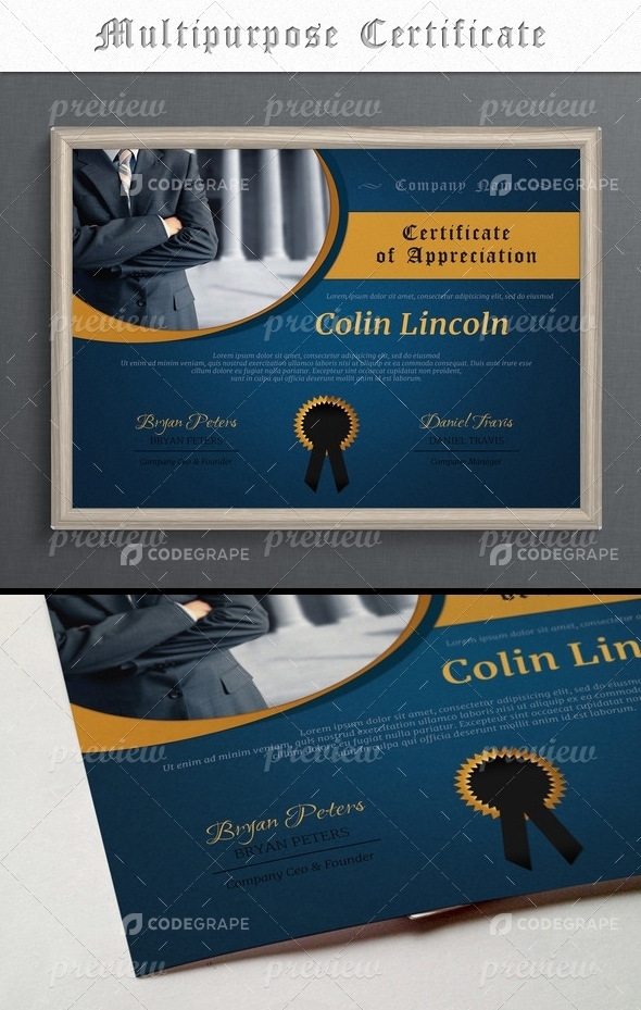 Certificate Template