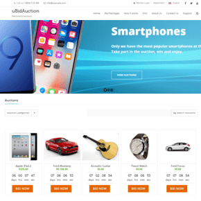 uBidAuction - Bid Auction Software