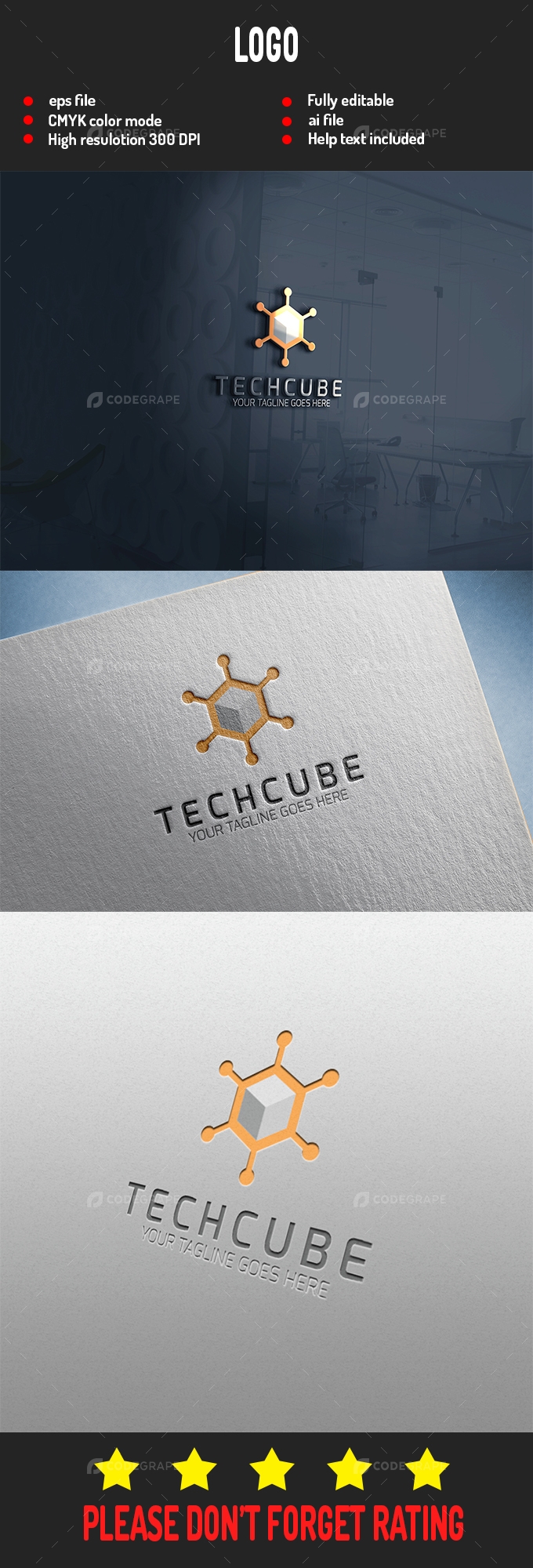 Tech Cube Logo