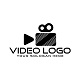 Video Camera Broadcast Film Logo Design Template