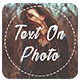 Text On Photo & Dp - Text Editor