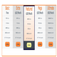 Orange Pricing Tables