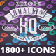 HQ - Social Media Icons Set