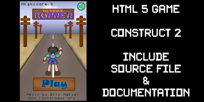 Desert Runner | HTML5 | Construct2