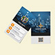 Vertical Corporate Business Card