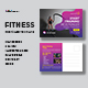 Fitness Postcard