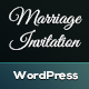 Marriage Invitation WordPress Theme