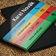 Business Card Template - Colors