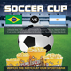 Soccer Cup 2014 Football Flyer
