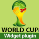 World Cup Widget Display Matches & Groups