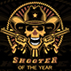 Shooter of the year T-Shirt Design.