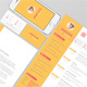 Mono Resume CV + FREE Business Card