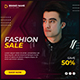 Fashion Sale Social Media Banner Post Design