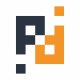 P Letter Pixel Logo