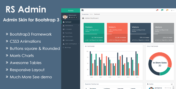 RS Bootstrap Admin