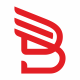 B Letter Wings Logo