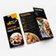 Fast Food Tri-Folded Brochure
