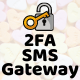 2FA Login SignUp via OTP with Many SMS Gateways