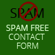 Spam Free Contact Form