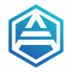 Hexagon A Letter Logo