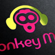 Monkey Music Logo Template