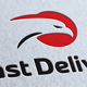 East Delivery Logo Template