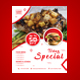 Special Food Promotional Flyer Template