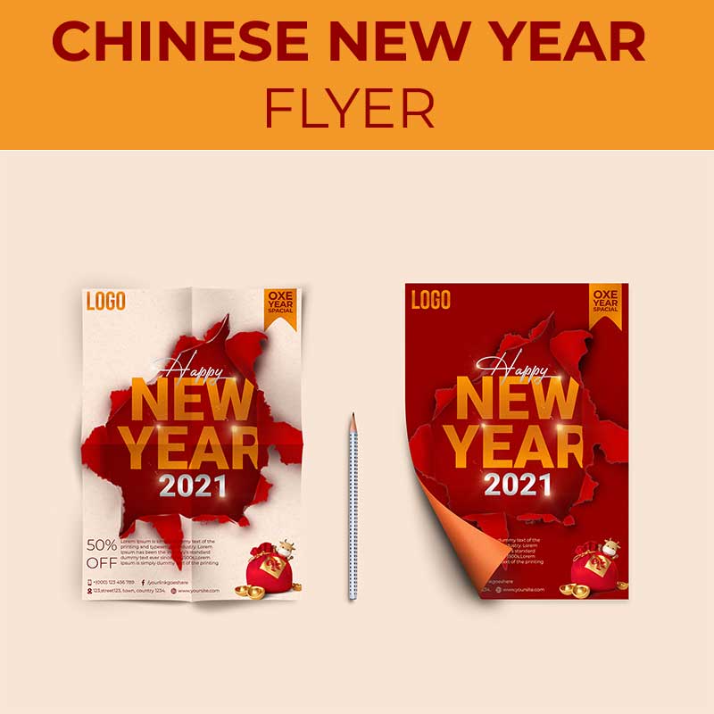 Chinese Happy New Year Flyer